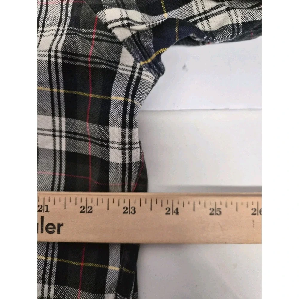 Ralph Lauren‎ Golf Tilden Mens Plaid Button Front Long Sleeve Oxford Shirt Large